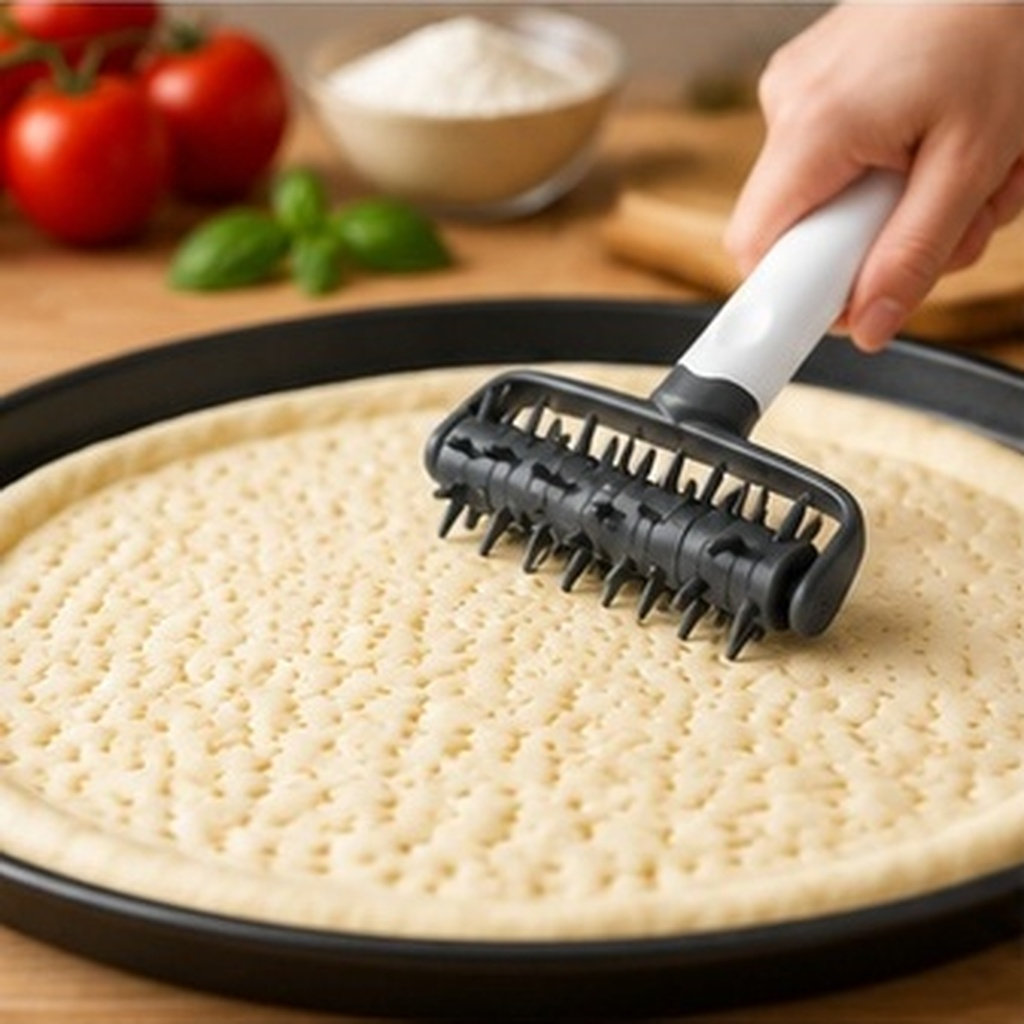 Kitchen Roller Baking - Wałek do ciasta na pizzę, ergonomiczny