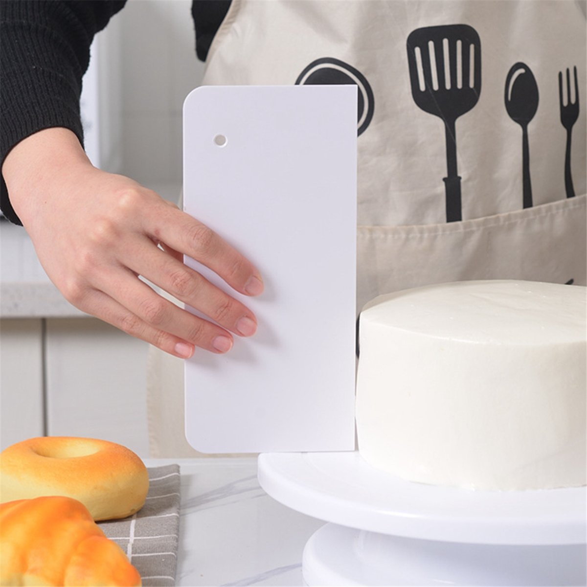 Fondant Smoother Set - 2026 NOWY Zestaw do Tortów, Profesjonalny