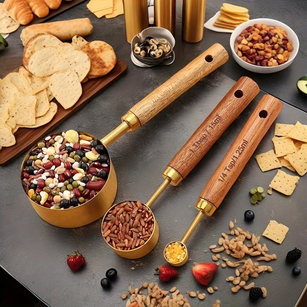 8-częściowy zestaw miarek i ły – Baking (Kitchen Ingredient) recenzja i cena