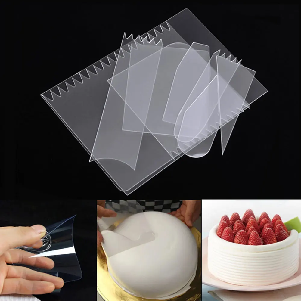 9 sztuk skrobak do ciasta krem – Fondant Smoother Set recenzja i cena